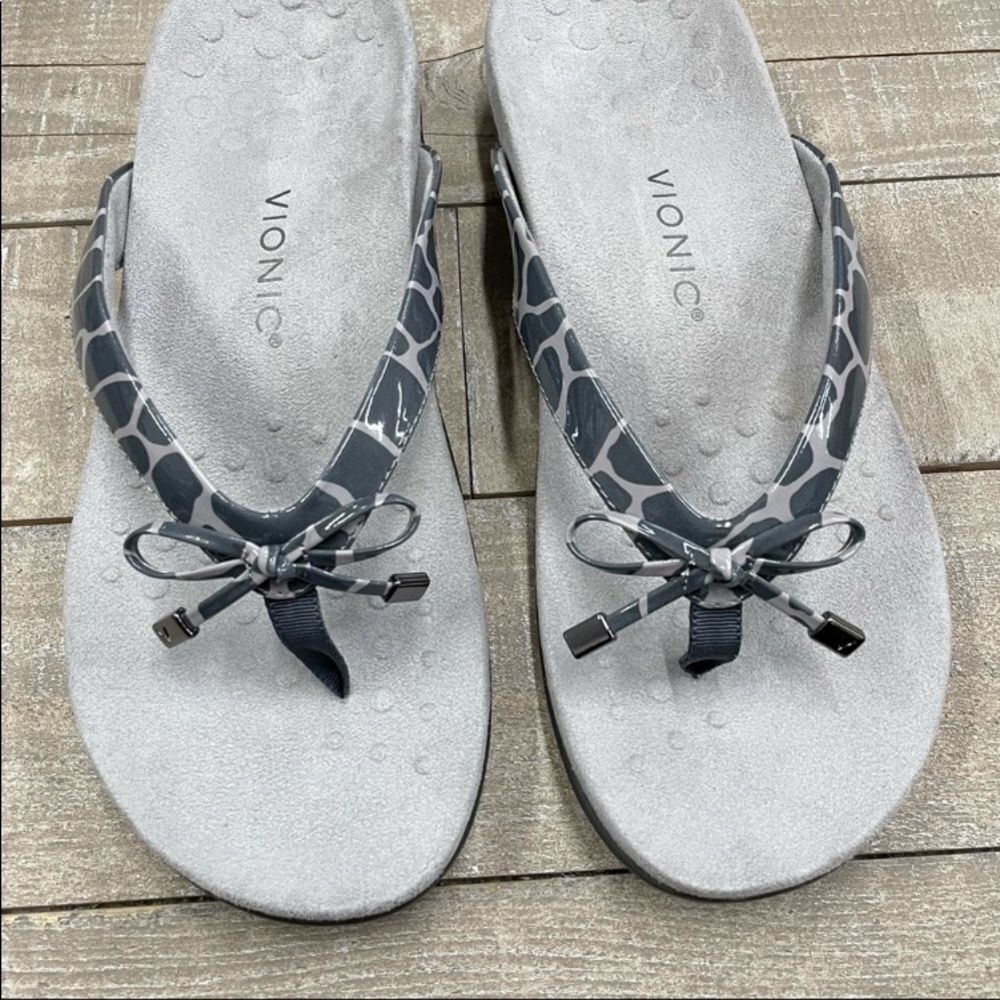 𝅺Vionic Bella Toe Post Sandals - Picture 3 of 5